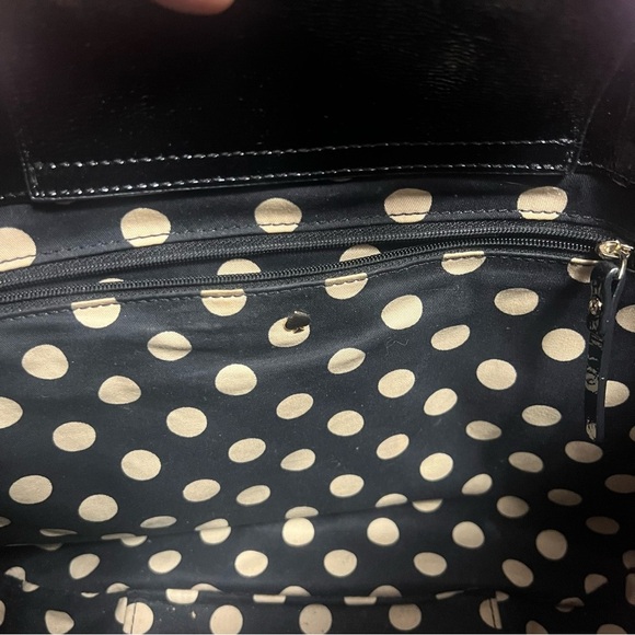 Kate Spade New York Cameron Street Miles Black Patent Leather Shoulder Bag - Picture 8 of 9